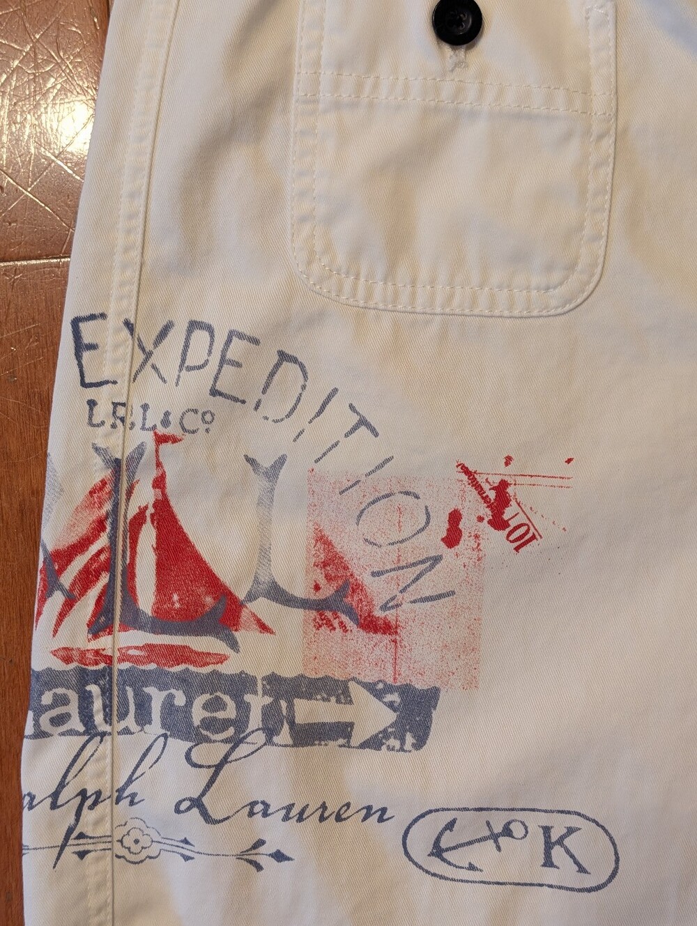 Ralph Lauren Jeans Co Women’s Nautical Expedition Sailing Cotton Shorts Sz 6 - Picture 6 of 12
